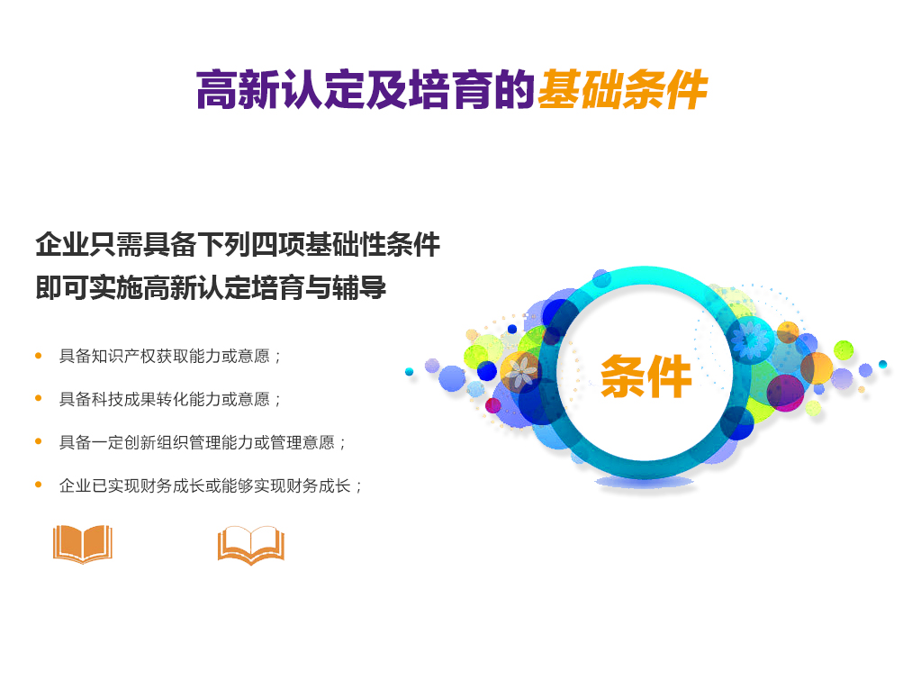 高新技术企业认定申报条件